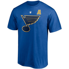 Keith Tkachuk St. Louis Blues Fanatics Authentic Stack Retired Player Nickname & Number T-Shirt - Blue - NHL 4240319