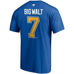 Keith Tkachuk St. Louis Blues Fanatics Authentic Stack Retired Player Nickname & Number T-Shirt - Blue - NHL 4240319