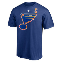 Brett Hull St. Louis Blues Fanatics Authentic Stack Retired Player Nickname & Number T-Shirt - Blue - NHL 4240325