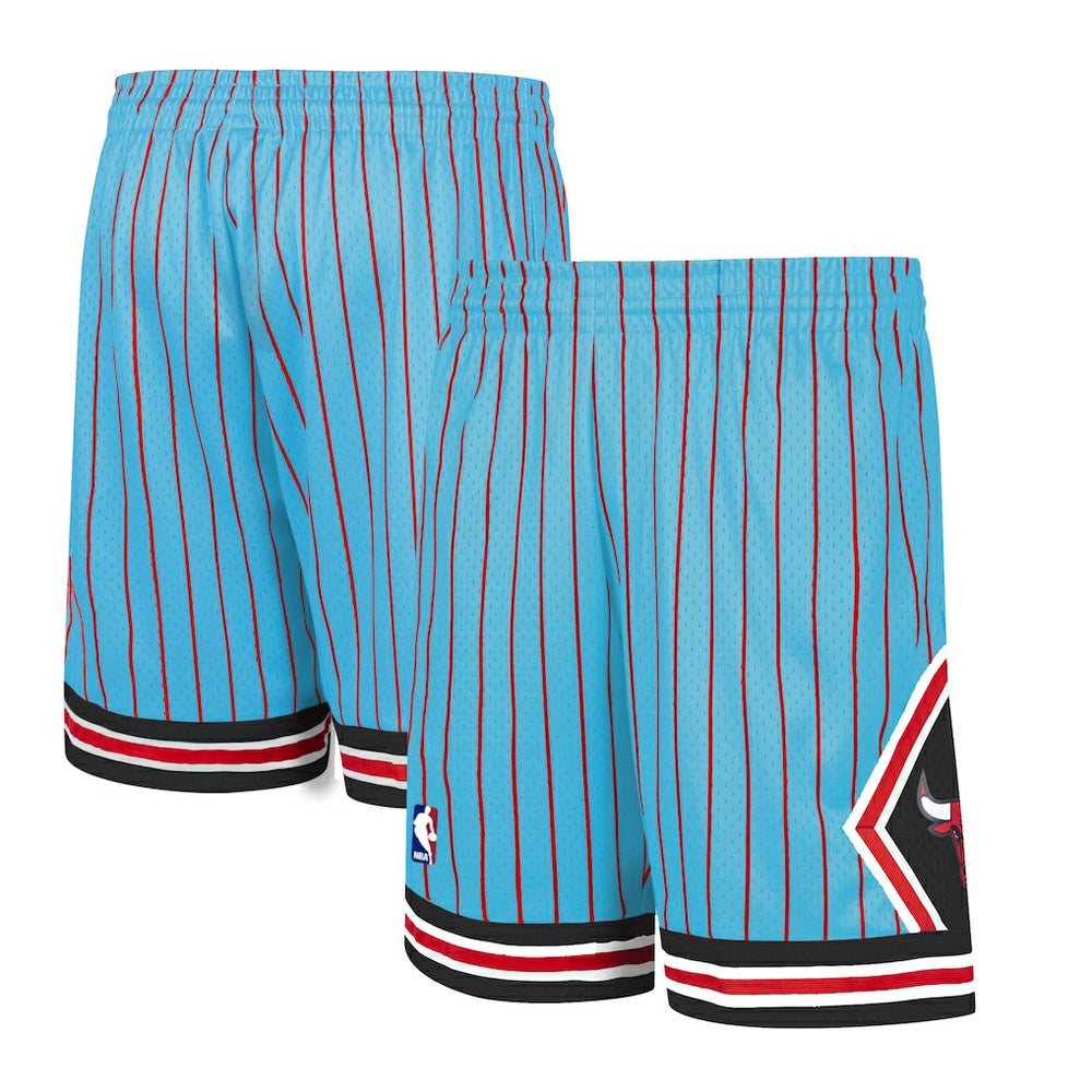Chicago Bulls Hardwood Classic Reload Swingman Shorts Blue | Mitchell & Ness outlet