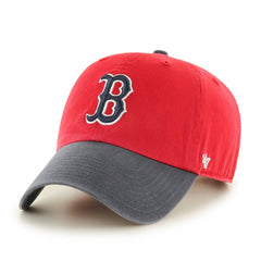 Boston Red Sox '47 Clean Up Adjustable Hat - Red - 47 brand Lifestyle