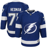 Victor Hedman Tampa Bay Lightning Youth Home Premier Player Jersey - Blue - NHL 4245543