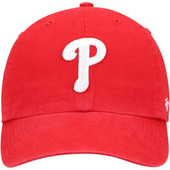 Philadelphia Phillies '47 Youth Team Logo Clean Up Adjustable Hat - Red - 47 brand Discount