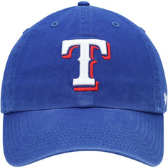 Texas Rangers '47 Youth Team Logo Clean Up Adjustable Hat - Royal - 47 brand Online