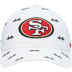 47 brand San Francisco 49ers '47 Women's Team Confetti Clean Up Adjustable Hat White