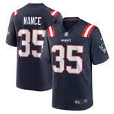 Nike Jim Nance New England Patriots Retired Player Jersey Navy