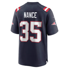 Nike Jim Nance New England Patriots Retired Player Jersey Navy
