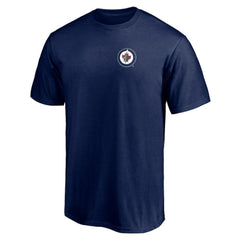 Winnipeg Jets Number One Dad Logo T-Shirt - Navy - NHL 4258778