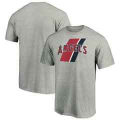 Los Angeles Angels Team Prep T-Shirt - Heathered Gray - MLB Lifestyle