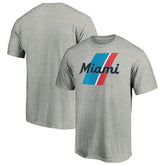 Miami Marlins Team Prep T-Shirt - Heathered Gray - MLB on Sale