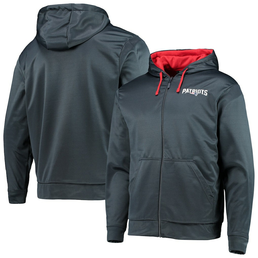 New England Patriots Dunbrooke Apprentice Full-Zip Hoodie Navy/Red