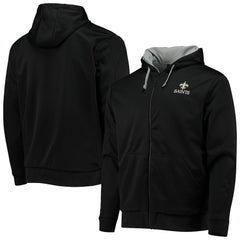 New Orleans Saints Dunbrooke Apprentice Full-Zip Hoodie Black/Gray