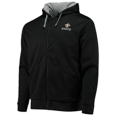 New Orleans Saints Dunbrooke Apprentice Full-Zip Hoodie Black/Gray