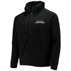 Jacksonville Jaguars Dunbrooke Shag Tri-Blend Full-Zip Raglan Hoodie Black