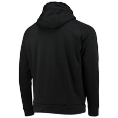 New Orleans Saints Dunbrooke Shag Tri-Blend Full-Zip Raglan Hoodie Black