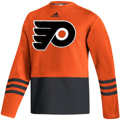 Philadelphia Flyers adidas Logo AEROREADY Pullover Sweater - Orange - NHL 4259628