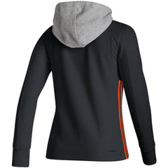 Philadelphia Flyers adidas Women's Skate Lace AEROREADY Pullover Hoodie - Black - NHL 4259692