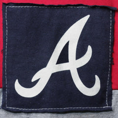 Atlanta Braves Refried Apparel Women's Sustainable Fitted T-Shirt - Navy - MLB Sale