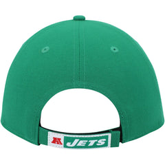 New York Jets New Era Plane The League 9FORTY Adjustable Hat Kelly Green