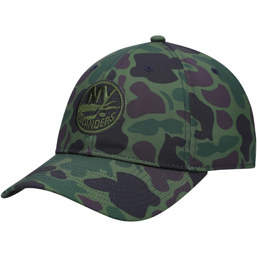 New York Islanders adidas Locker Room Slouch Adjustable Hat - Camo - NHL 4265572