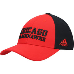Chicago Blackhawks adidas Locker Room Adjustable Hat - Red - NHL 4265720