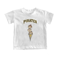 Pittsburgh Pirates Tiny Turnip Youth Triple Scoop T-Shirt - White - MLB Online