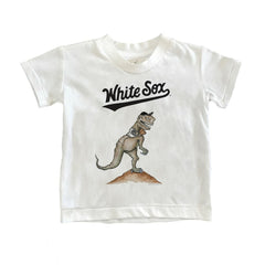 Chicago White Sox Tiny Turnip Youth TT Rex T-Shirt - White - MLB Sale