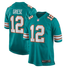 Nike Bob Griese Miami Dolphins Retired Player Jersey Aqua