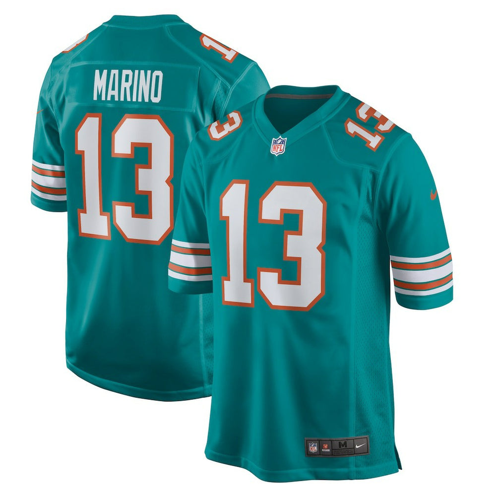 Nike Dan Marino Miami Dolphins Retired Player Jersey Aqua
