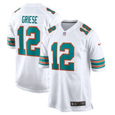 Nike Bob Griese Miami Dolphins Retired Player Jersey White