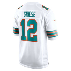 Nike Bob Griese Miami Dolphins Retired Player Jersey White