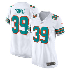 Nike Larry Csonka Miami Dolphins Retired Player Jersey White