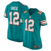 Nike Bob Griese Miami Dolphins Women's Retired Player Jersey Aqua