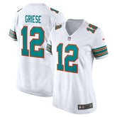 Nike Bob Griese Miami Dolphins Women's Retired Player Jersey White