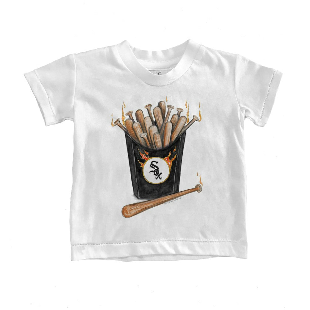 Chicago White Sox Tiny Turnip Youth Hot Bats T-Shirt - White - MLB Online