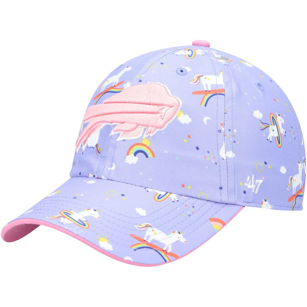 47 brand Buffalo Bills '47 Girls Preschool Unicorn Clean Up Adjustable Hat Purple
