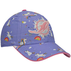 47 brand Miami Dolphins '47 Girls Preschool Unicorn Clean Up Adjustable Hat Purple