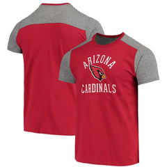 Arizona Cardinals Majestic Threads Field Goal Slub T-Shirt Cardinal/Gray