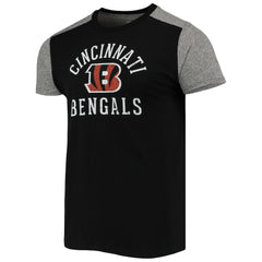 Cincinnati Bengals Majestic Threads Field Goal Slub T-Shirt Black/Gray