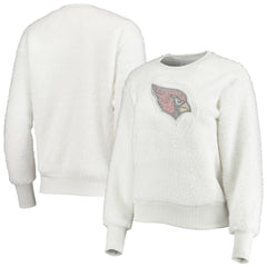 Arizona Cardinals Touch Women's Milestone Tracker Pullover Sweatshirt White