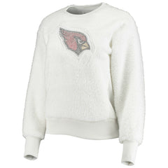 Arizona Cardinals Touch Women's Milestone Tracker Pullover Sweatshirt White