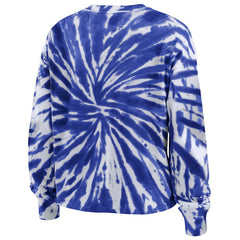 Montreal Canadiens WEAR by Erin Andrews Women's Tie-Dye Long Sleeve T-Shirt - Navy - NHL 4272645