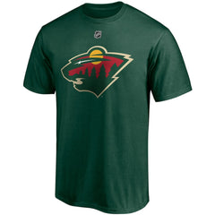 Kirill Kaprizov Minnesota Wild Fanatics Authentic Stack Name & Number T-Shirt - Green - NHL 4274751