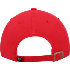 Chicago Bulls '47 Core Logo Clean Up Adjustable Hat Red | 47 brand for sale