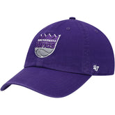 Sacramento Kings '47 Core Logo Clean Up Adjustable Hat Purple | 47 brand discount