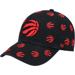 Toronto Raptors '47 Confetti Cleanup Adjustable Hat Black | 47 brand discount