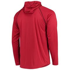 Arizona Cardinals Starter Raglan Long Sleeve Hoodie T-Shirt Cardinal