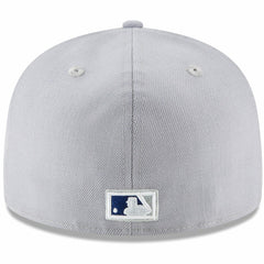 Los Angeles Dodgers New Era Cooperstown Collection Logo 59FIFTY Fitted Hat - Gray - New Era on Sale