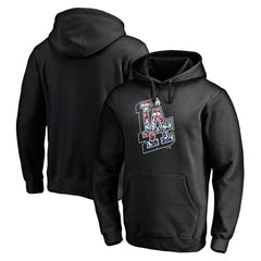 Los Angeles Dodgers Fanatics Hometown Fitted Pullover Hoodie - Black - Fanatics Discount