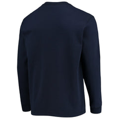Chicago Bears Dunbrooke Logo Maverick Thermal Henley Long Sleeve T-Shirt Navy